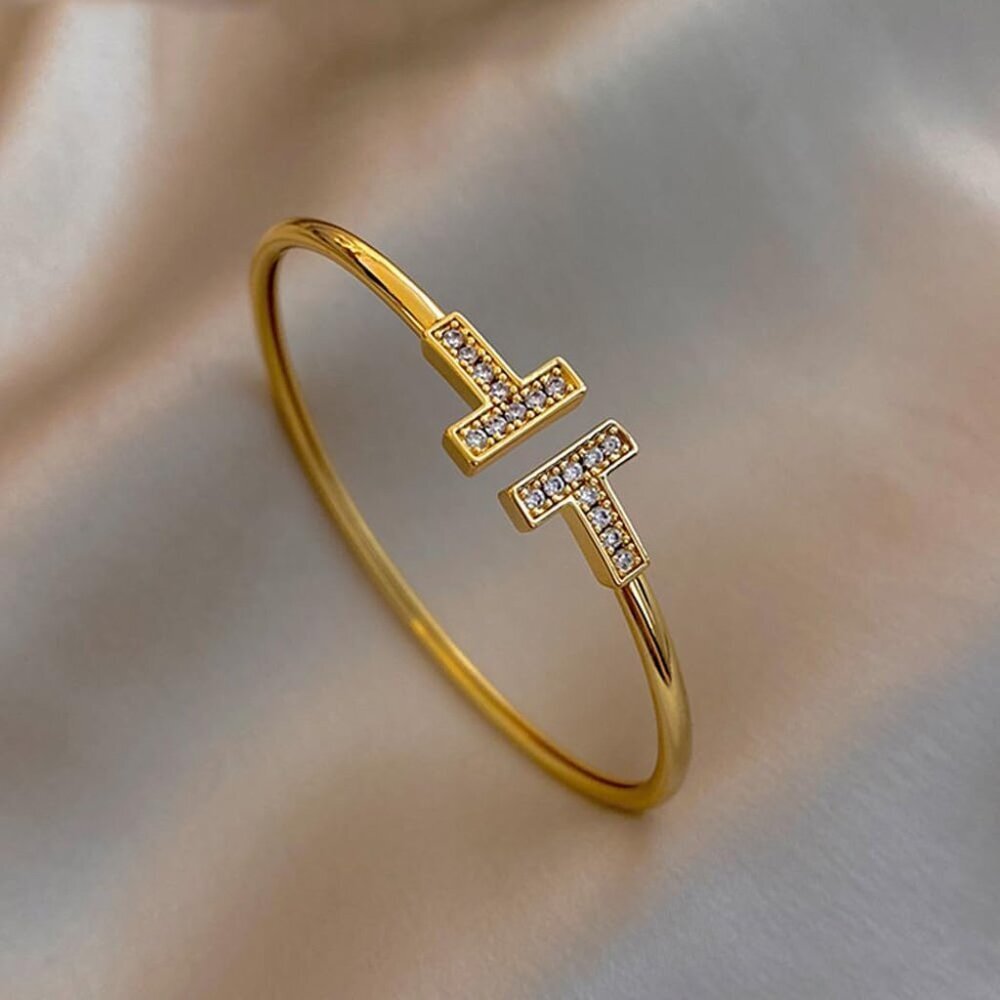Elegant Gold Bangles Earrings Rings Sets for Women - Versatile Stylish Jewelry - Picture 6 of 6